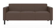 ЕВРО 3-х местный диван терракотовый ИК Домус 9011