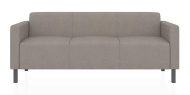 ЕВРО 3-х местный диван серый Kardif 7024