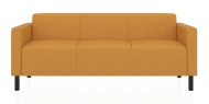 ЕВРО 3-х местный диван светло-оранжевый Kardif 9011