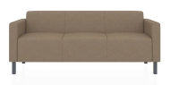ЕВРО 3-х местный диван светло-коричневый Kardif 7024