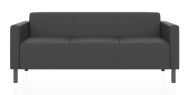 ЕВРО 3-х местный диван железно-серый P2 euroline 7024