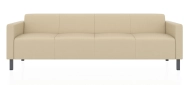 ЕВРО 4-х местный диван кремово-белый ИК Домус 7024