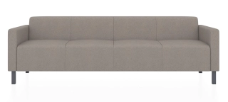 ЕВРО 4-х местный диван серый Kardif 7024