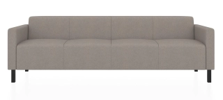 ЕВРО 4-х местный диван серый Kardif 9011
