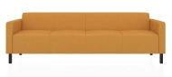 ЕВРО 4-х местный диван светло-оранжевый Kardif 9011