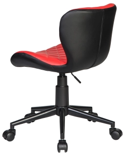 офисный стул 9700-LM, RORY, цвет красно-чёрный