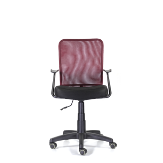 Кресло офисное Энтер СН-320 Т-01 пластик бордовый