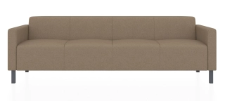 ЕВРО 4-х местный диван светло-коричневый Kardif 7024