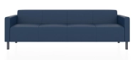 ЕВРО 4-х местный диван бриллиантово-синий P2 euroline 7024