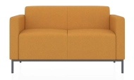 ЕВРО 2 2-х местный диван светло-оранжевый Kardif 7024