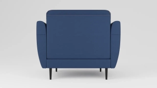 Офисный диван Монако  кресло   синий