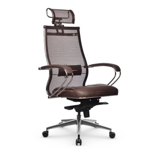 офисный стул SAMURAI SL-2.051 MPES темно-коричневый