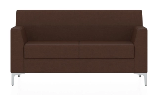 СМАРТ 2-х местный диван темно-коричневый Twist