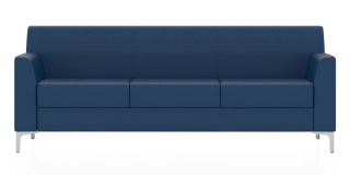 СМАРТ 3-х местный диван бриллиантово-синий P2 euroline