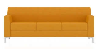 СМАРТ 3-х местный диван оранжевый Twist