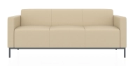 ЕВРО 2 3-х местный диван кремово-белый ИК Домус 7024