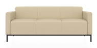 ЕВРО 2 3-х местный диван кремово-белый ИК Домус 9011