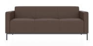ЕВРО 2 3-х местный диван терракотовый ИК Домус 7024