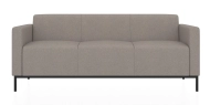ЕВРО 2 3-х местный диван серый Kardif 9011