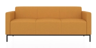 ЕВРО 2 3-х местный диван светло-оранжевый Kardif 9011