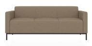 ЕВРО 2 3-х местный диван светло-коричневый Kardif 9011