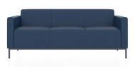 ЕВРО 2 3-х местный диван бриллиантово-синий P2 euroline 7024
