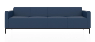 ЕВРО 2 4-х местный диван бриллиантово-синий ИК Домус 9011
