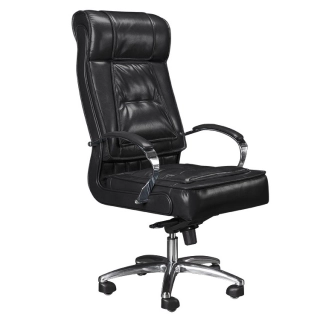 офисный стул Донателло DB-730/хром кожа