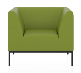 Офисный диван УЛЬТРА 2.0 кресло оливково-желтый ИК Домус 9011