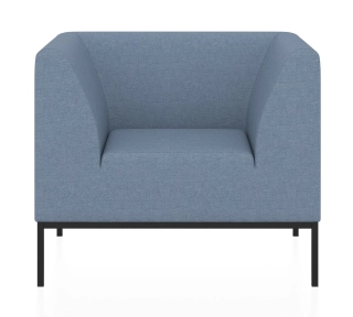 Офисный диван УЛЬТРА 2.0 кресло голубой Kardif 9011