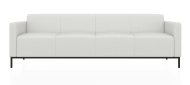 ЕВРО 2 4-х местный диван ультра белый ИК Домус 9011