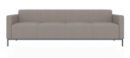 ЕВРО 2 4-х местный диван серый Kardif 7024