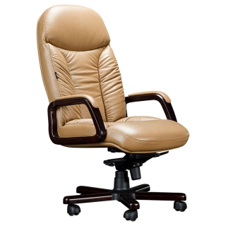 офисный стул Ренуар DB-800 SF-1 кожа