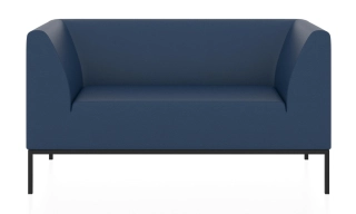 Офисный диван УЛЬТРА 2.0 2-х местный диван бриллиантово-синий P2 euroline  9011