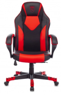 офисный стул Zombie GAME 17 черный/красный