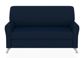 ЕВРОПА 2-х местный диван темно-синий Velutto