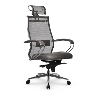 офисный стул SAMURAI SL-2.051 MPES светло-коричневый/серый