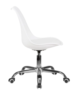 офисный стул 635DPP-LMZL MICKEY, цвет белый (ZL-W-02)