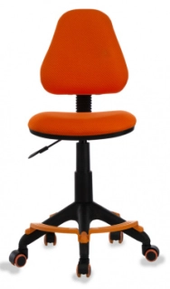 офисный стул Бюрократ KD-4-F оранжевый