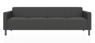 ЕВРО 4-х местный диван железно-серый P2 euroline 7024