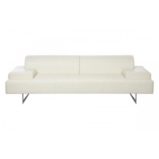Офисный диван Джотто-3 экокожа белый