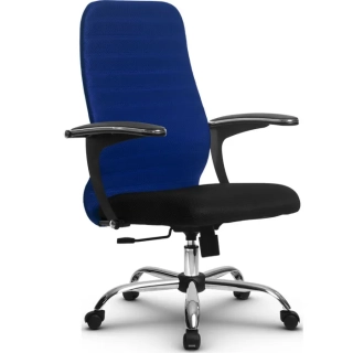 офисный стул SU-СU160-10 Ch синий/черный