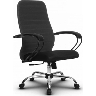 офисный стул SU-СК130-10 Ch темно-серый/черный