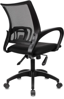 офисный стул Бюрократ CH-695N-LUX сетка/ткань черный