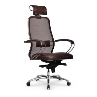 офисный стул SAMURAI SL-2.04 MPES темно-коричневый