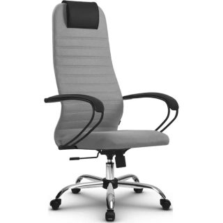 офисный стул SU-BK130-10 Ch светло-серый