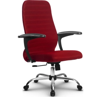 офисный стул SU-СU160-10 Ch красный