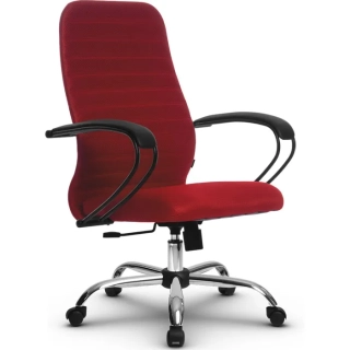 офисный стул SU-СК130-10 Ch красный