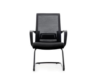офисный стул Интер CF черная краска черная сетка
